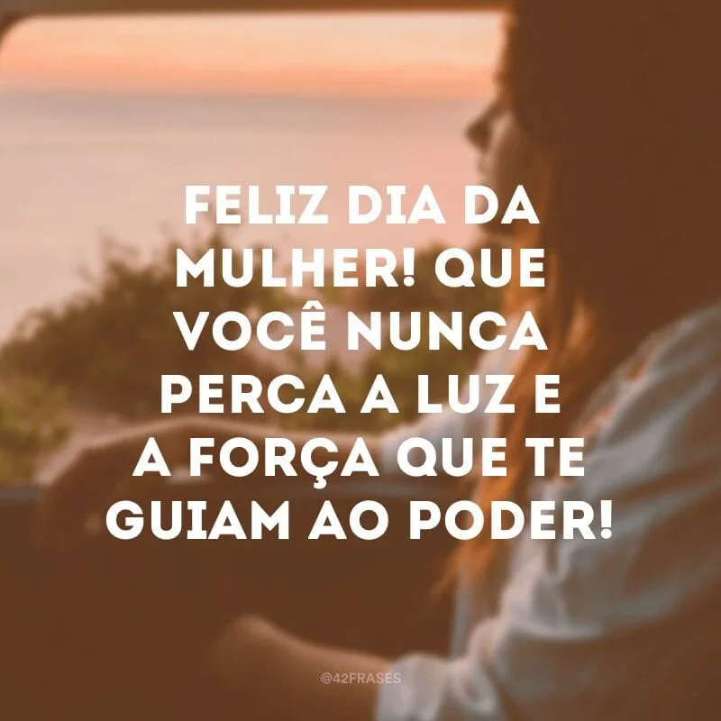 Feliz Dia da Mulher para aquelas que conseguem ser um pouco de tudo! 