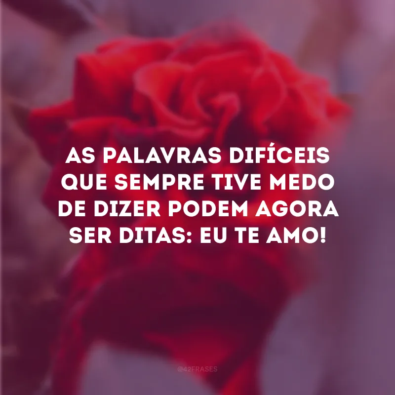 a seu lado
e mesmo as inúteis
discussões
foram coisas
totalmente esplêndidas
e as palavras

duras
que sempre temi
dizer
podem agora ser
ditas:
eu te

amo.