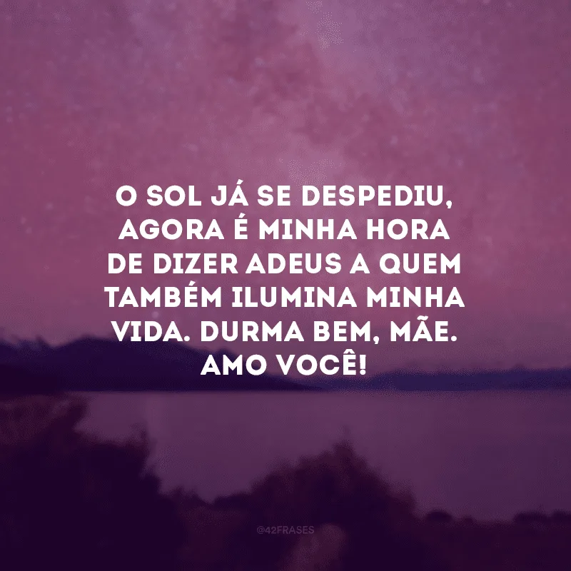O sol anuncia um lindo dia, cheio de esperança e muito melhor do que o dia anterior.