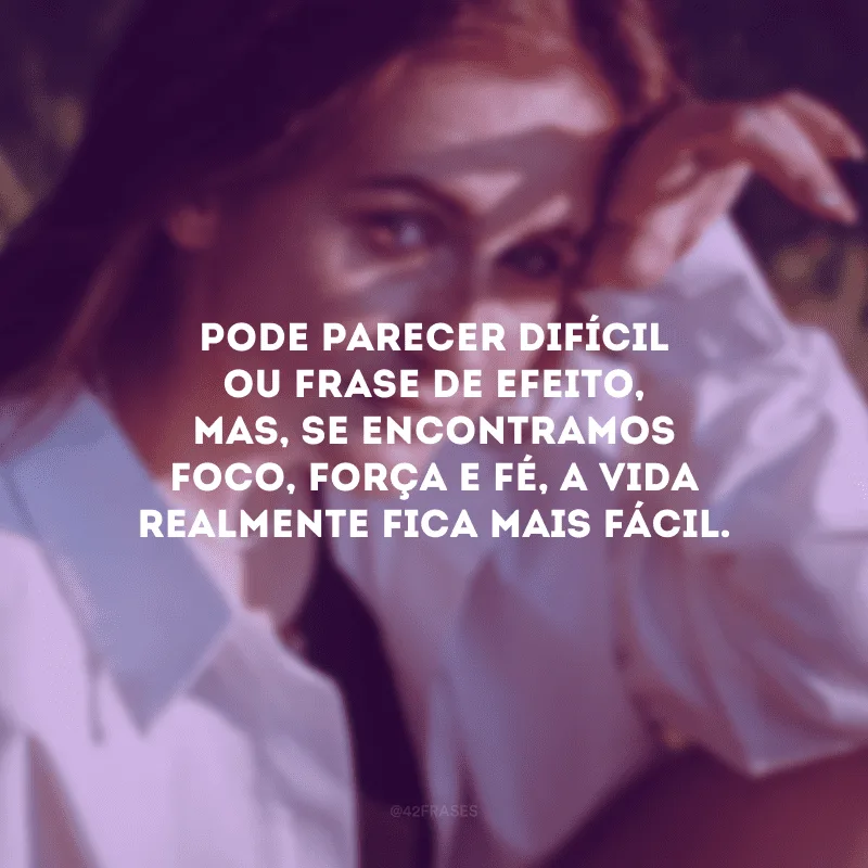 Pode parecer discreta pra você, mas essa mudança me fez sentir um novo e renovado homem.