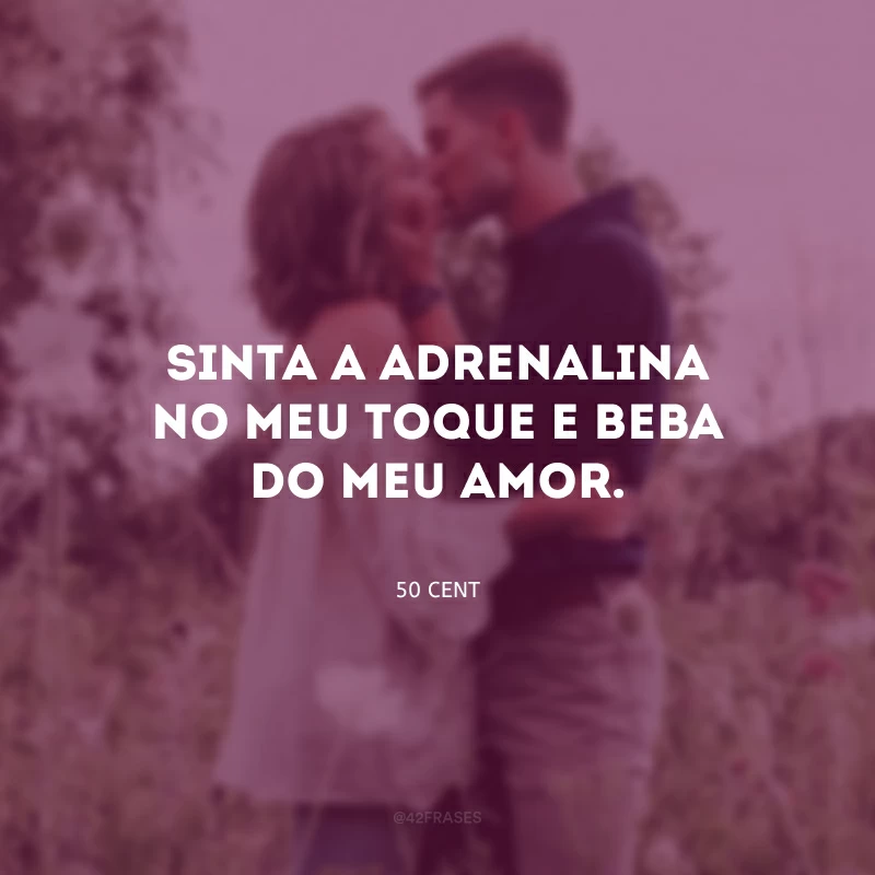 Sinta a adrenalina no meu toque e beba do meu amor.