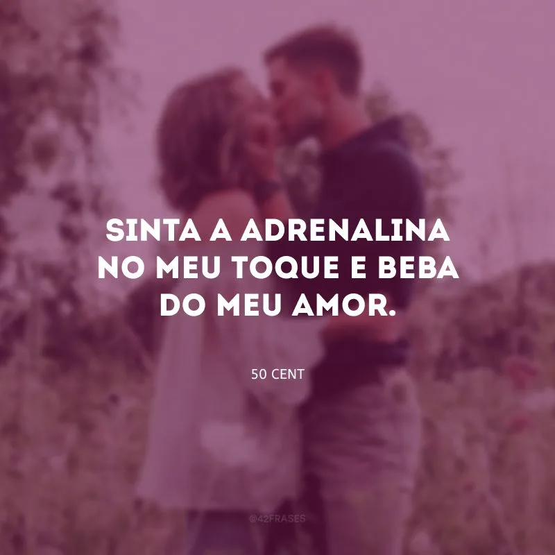 Sinta a adrenalina no meu toque e beba do meu amor.