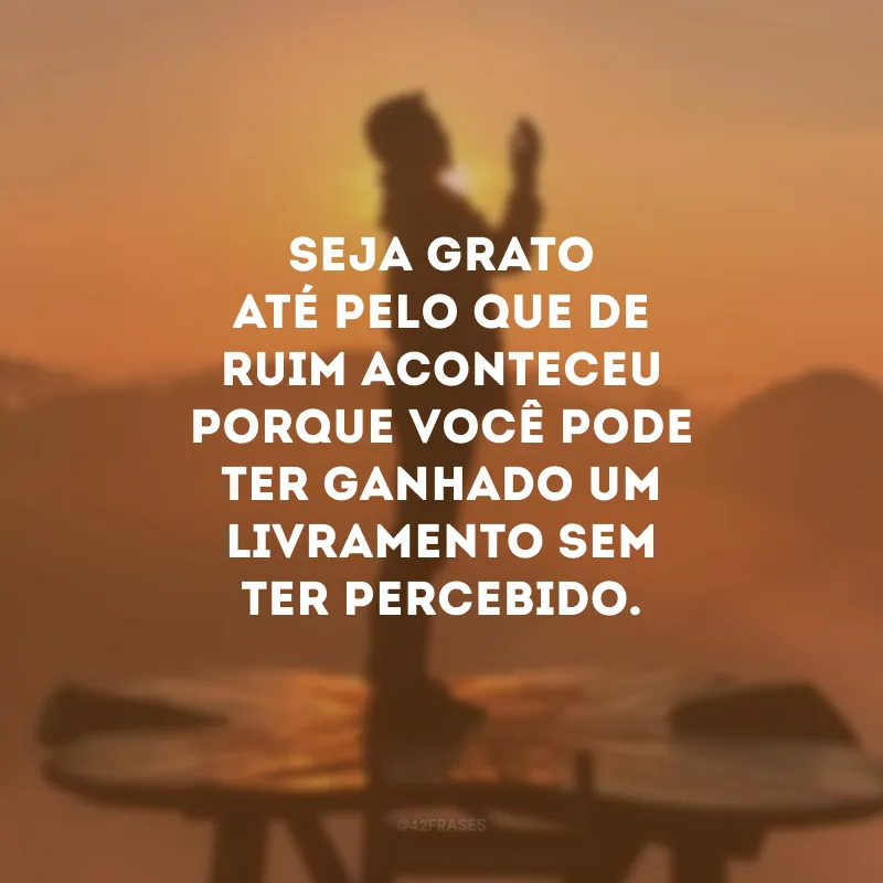 Basta agradecer para evoluir e reconhecer cada vez mais os presentes que a vida me dá.