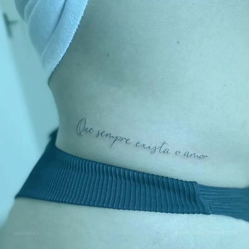 Que sempre exista o amor.