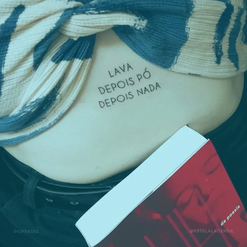 Lava. Depois pó. Depois nada.