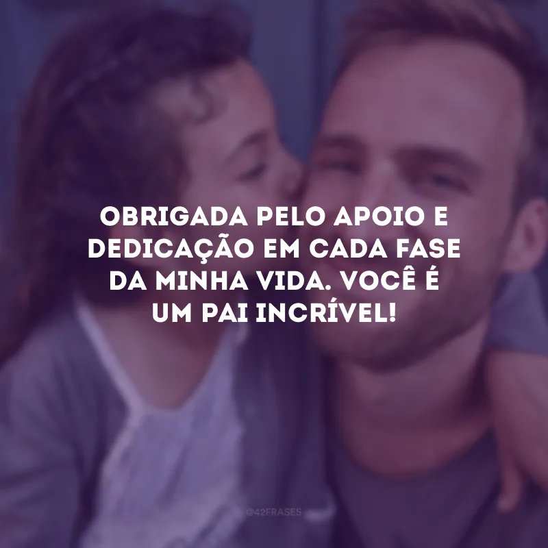 Obrigada pelo apoio e dedicação em cada fase da minha vida. Você é um pai incrível!