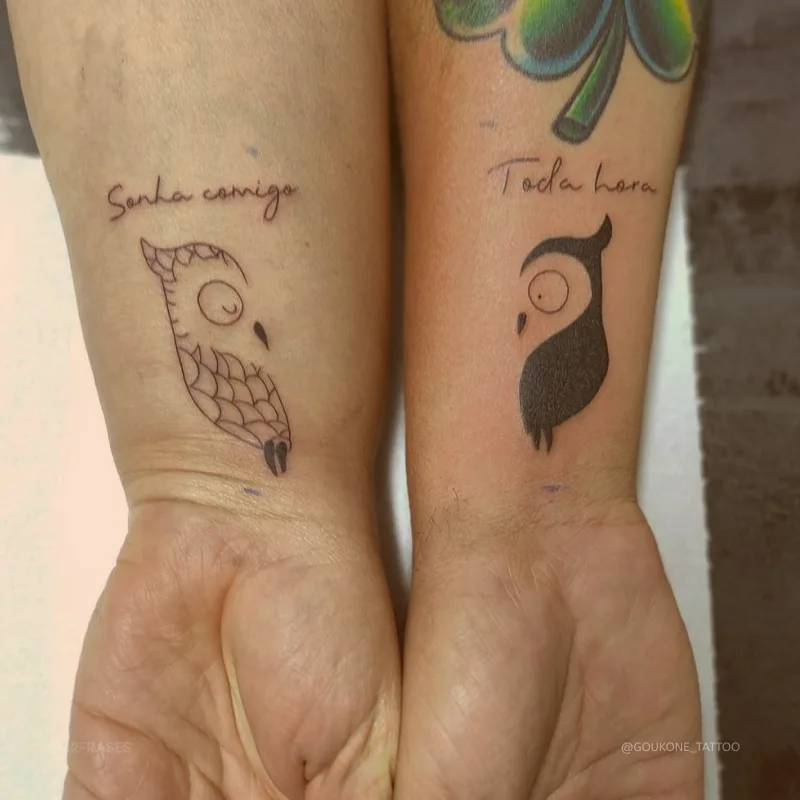 Sonha comigo toda hora. 