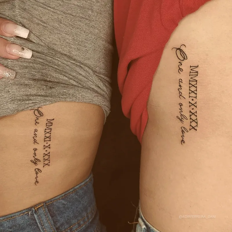 One and only love. (Primeiro e único amor.) 