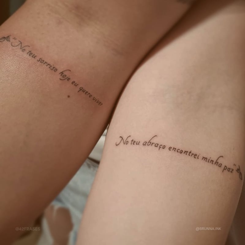 No teu sorriso hoje eu quero viver. No ter abraço encontrei minha paz. 