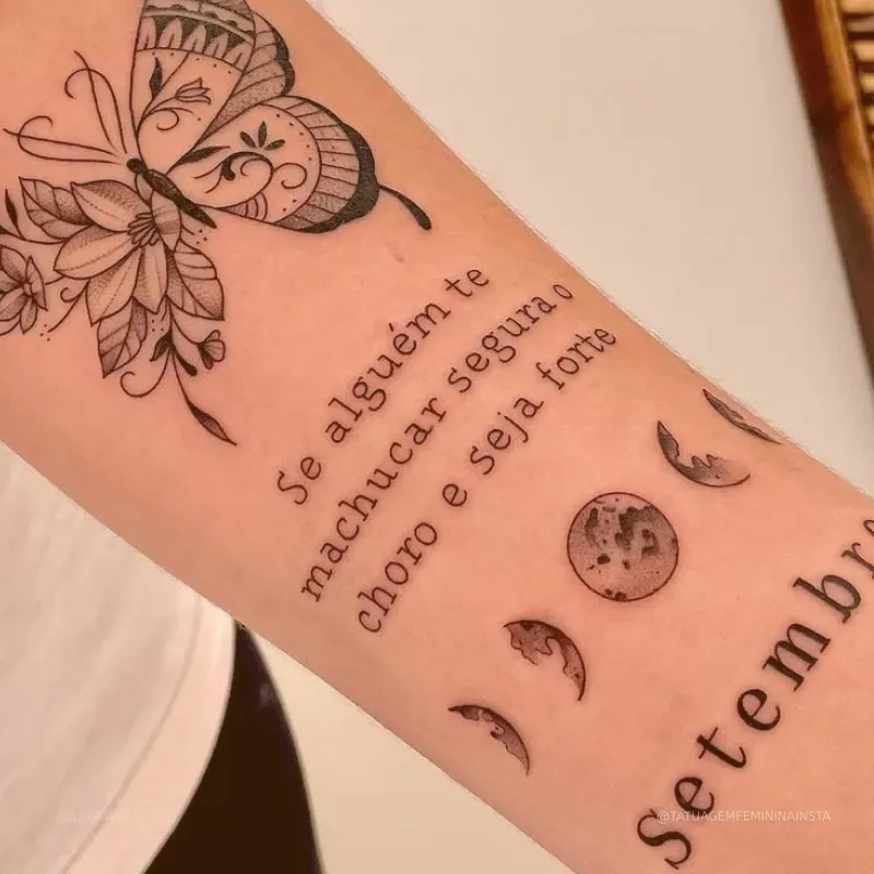 Se alguém te machucar, segura o choro e seja forte. 