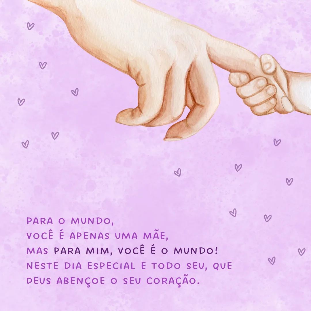 Para o mundo, você é apenas uma pessoa, mas, para uma pessoa, você pode ser o mundo. É assim que você é para mim. Feliz Dia do Amigo!